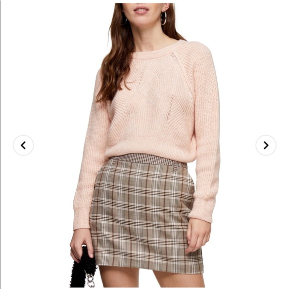 Topshop | Sweaters | Topshop Swirl Crop 